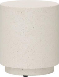 HOMCOM Masă laterală cu aspect beton 37 cm x 37 cm x 43 cm Pulbere anorganică de minereu Gri | Aosom Romania (839-521V00CW)