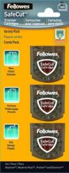 Fellowes Lame trimmer 3 tipuri/set Fellowes 5411301 (5411301)