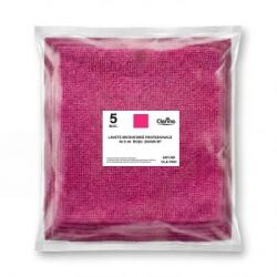 Clarina Lavete microfibra Clarina universale, rosii, 40 x 40 cm, 5 bucati/set, 250 gr/m2 CLA-7001