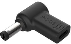 Conceptronic Convertor Conceptronic - ABBY15PC03 (USB-C către ACER/Universal 5.5x1.7mm 18-20V, PD: 100W, negru) (ABBY15PC03)