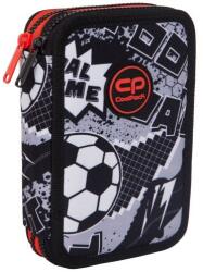 COOLPACK CoolPack, Jumper 2, penar dublu cu rechizite scolare, Grey Ball Penar