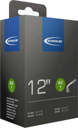 Schwalbe 12*1.75-2.4 (203-47/62) AV1 80g auto szelepes belső gumi 2026 (10405320.01)