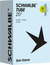 Schwalbe 20*1.5-2.4 (406-40/62) AV7 145g auto szelepes belső gumi 2026 (10462530)