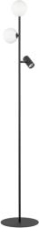 TK Lighting Vox lampă de podea 3x10 W negru 16063 (16063)