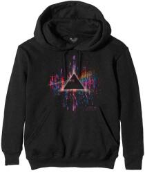 Pink Floyd Dark Side of the Moon Pink Splatter Black S Pulóver (GDAPFHD02MB01)