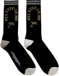 2Pac All Eyez On Me Black 40-45 Zokni (2PACSCK04MB)