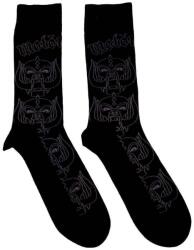 Motörhead Warpig Outlines Black 40-45 Zokni (MHEADSCK02MB)