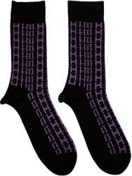 HIM Logo Repeat Black 40-45 Zokni (HIMSCK04MB)