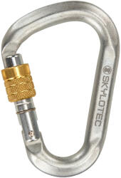 Skylotec Snappy Steel SG (screw gate) Цвят: сребърен