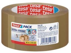 tesa Bandă de ambalare, 50 mm x 66 m, TESA "Ultra Strong", maro, 6 role
