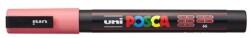 uni Marker decorativ, 0, 9-1, 3 mm, UNI "Posca PC-3M", coral