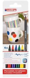 edding Marker de porțelan, set, EDDING „4200 Family color, 6 culori diferite, 6 buc