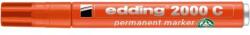 edding Marker permanent, 1, 5-3 mm, vârf conic, EDDING "2000", portocaliu