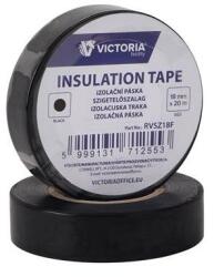 Victoria Facility Bandă izolatoare, 18 mm x 20 m, VICTORIA FACILITY, neagră, 20m