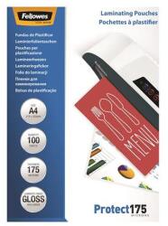 Fellowes Folie de laminare, 175 microni, A4, lucioasă, 100 buc, FELLOWES, 100 buc