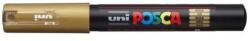 uni Marker decorativ, 0, 7-1, 0 mm, UNI "Posca PC-1M", auriu