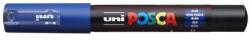 uni Marker decorativ, 0, 7-1, 0 mm, UNI "Posca PC-1M", albastru