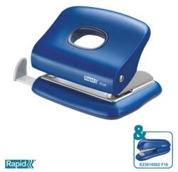 Rapid Perforator, 2 găuri, 20 de coli, RAPID "FC20 Fashion", albastru