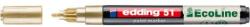 edding Marker lac, 1-2 mm, EDDING "51", auriu