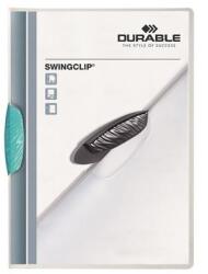 DURABLE Clasă rapidă, cu clemă, A4, DURABILĂ „Swingclip® 30, albastru deschis