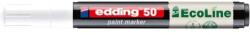 edding Marker cu vopsea, 2-3 mm, EDDING "50", alb