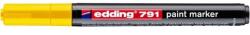 edding Marker cu vopsea, 1-2 mm, PCR, EDDING "791", galben