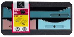 Exacompta Cutie pentru documente, plastic, cu 3 sertare, EXACOMPTA "Smallbox Skandi", colorată Dulap arhivare