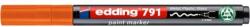 edding Marker cu lac, 1-2 mm, PCR, EDDING "791", portocaliu
