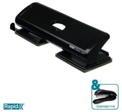 Rapid Perforator, 20 de coli, metal, RAPID "FC20/4", negru