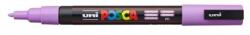 uni Marker decorativ, 0, 9-1, 3 mm, UNI "Posca PC-3M", lavandă
