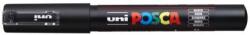 uni Marker decorativ, 0, 7-1, 0 mm, UNI "Posca PC-1M", negru