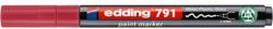 edding Marker cu vopsea, 1-2 mm, PCR, EDDING "791", roz