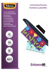 Fellowes Folie de laminare, mată, A3, 80 mic. , 100 buc