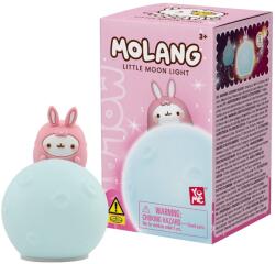 YuMe Lampa de veghe cu figurina, Yume, Molang Little Moon Light, Bleu Figurina