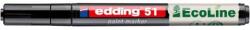 edding Marker cu vopsea, 1-2 mm, EDDING "51", negru