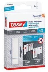 tesa Bandă adezivă, înlocuire, TESA "Powerstrips®", pentru tapet, tencuială, 6 bucăți
