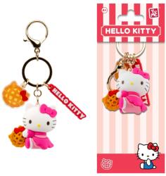 YuMe Breloc cu pandantiv si curea, Yume, Hello Kitty and Friends, Tea Party Series, Hello Kitty Figurina