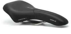 Selle Royal Brave Athletic unisex nyereg, Royalgel, 270x163 mm, 379g, fekete