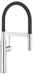 GROHE Essence egykaros mosogatócsaptelep 1/2, króm, fekete (GR-30503000)