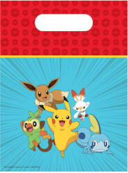 Procos Pokémon műanyag ajándéktáska 6db-os szett (98418)