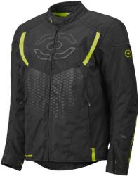 4SQUARE Geacă motociclistă 4SQUARE Sportster Dart negru-galben fluo (AIM100-1276)