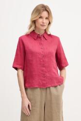 Benetton cămașă pentru femei, din in PPYH-KDD0CL_33D (5BML5QB75)