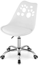 Bestent Scaun de birou alb, stil scandinav PAW Basic