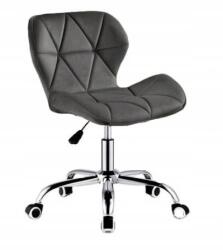 Bestent Scaun de birou catifea Dark Grey (SKY74-1A Szare)