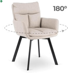 Mebel Elite CORTADO forgószék, bézs