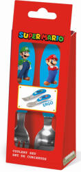  Super Mario Brothers fém ergo evőeszköz készlet - 2 darabos (STF81418)