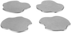 noo. ma Coasters argintii 4 buc. din metal Plama - noo. ma