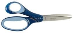 Fiskars Olló, iskolai, 18 cm, balkezeseknek, FISKARS, csillogó kék