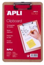 APLI Fából készült írólap, A5, APLI