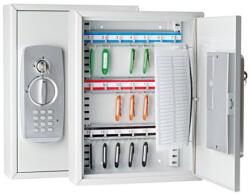 WEDO Kulcsszekrény elektronikus zárral, 21 darabos férőhellyel, WEDO